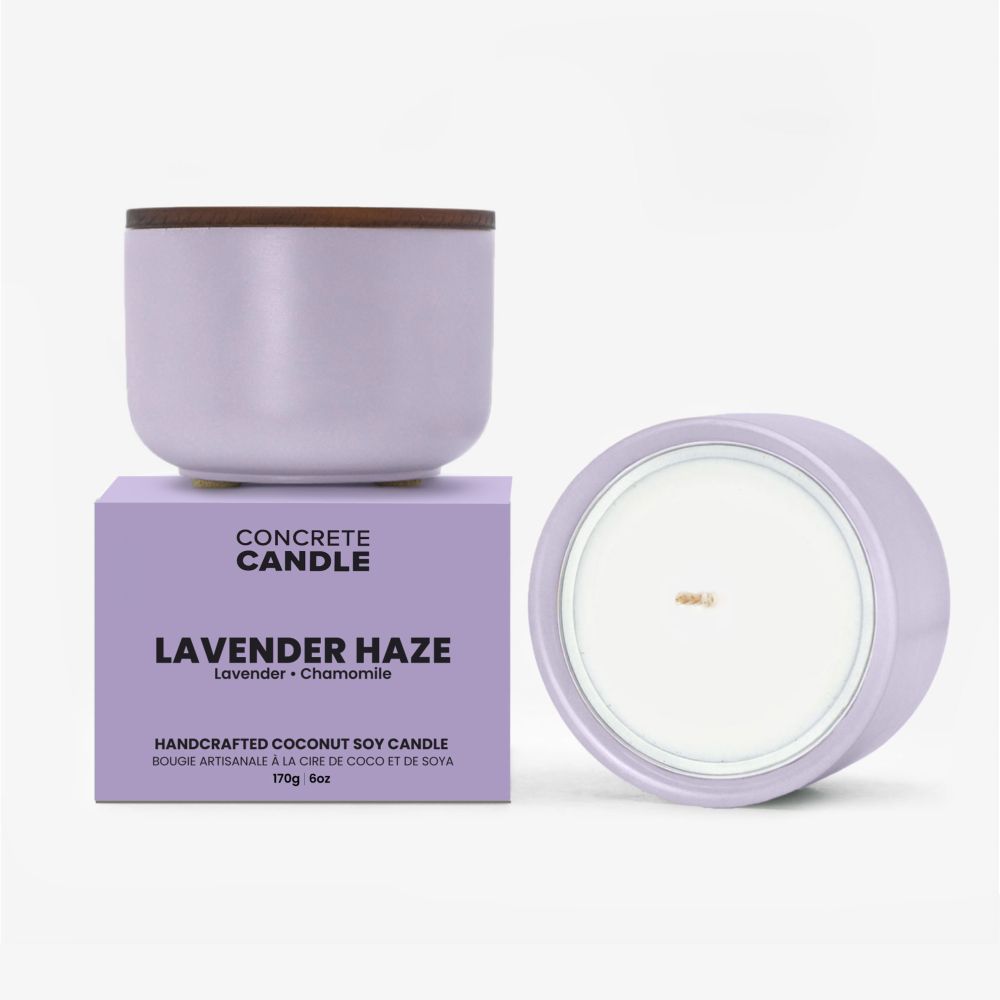 Lavender Haze Refillable Candle