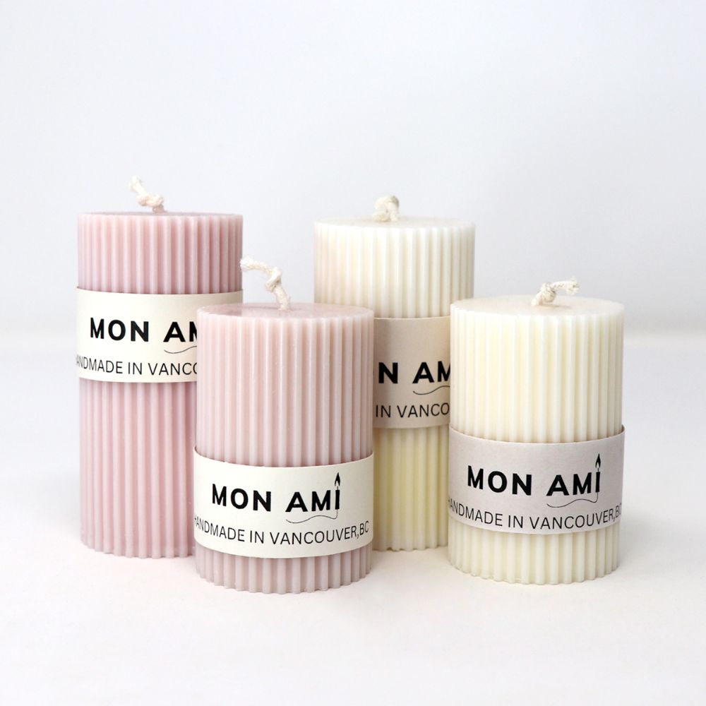 Monami Pillar Candle
