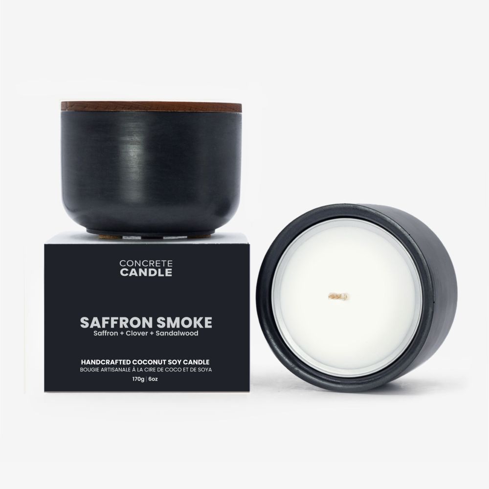 Saffron Smoke Candle 6oz